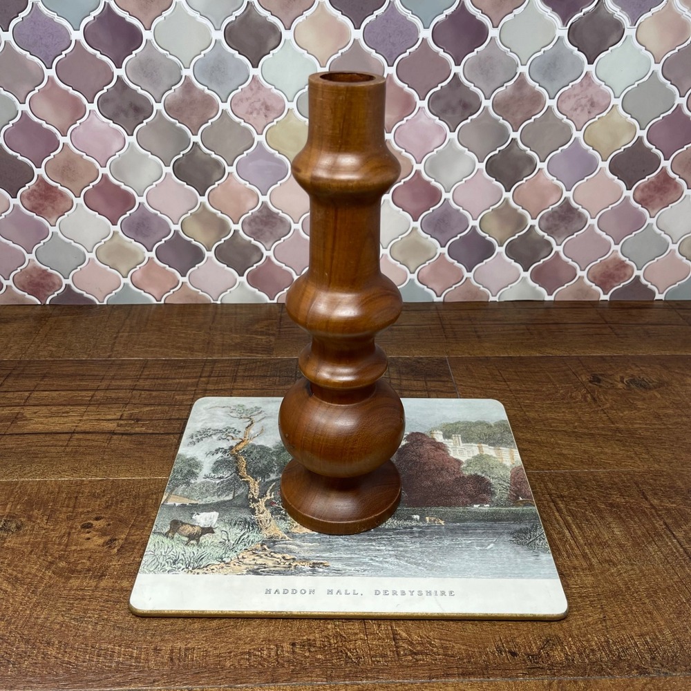 Hearth & Hand with Magnolia - Wood Turned Vase - NO GLASS INSERT - Accent Decor